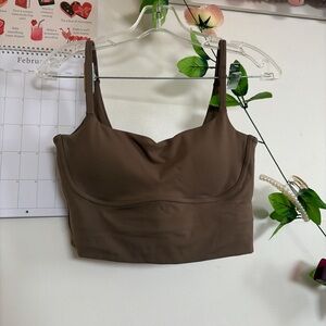 Chic Brown Camisole Top